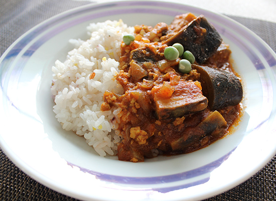 ゴロゴロナスのキーマカレー